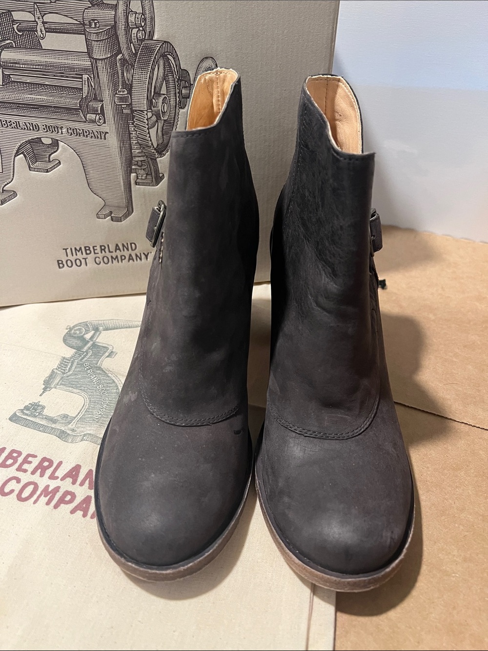 Timberland Marge Ankle Boot Brown Nine Iron Ankle Boot with Buckle size 9